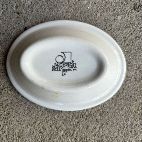 Jackson China Small Oval 5 1/4” x 4” Bowl - Picture 4 of 7
